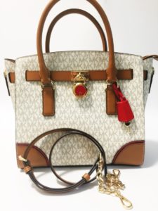 東京　質屋　買取【マイケルコースHamiltonショルダーバッグ】かんてい局　亀有店　葛飾区