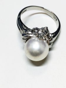 【 質屋 買取】素敵な真珠の指輪（貴金属）　買取【葛飾区高価買取No１宣言！】