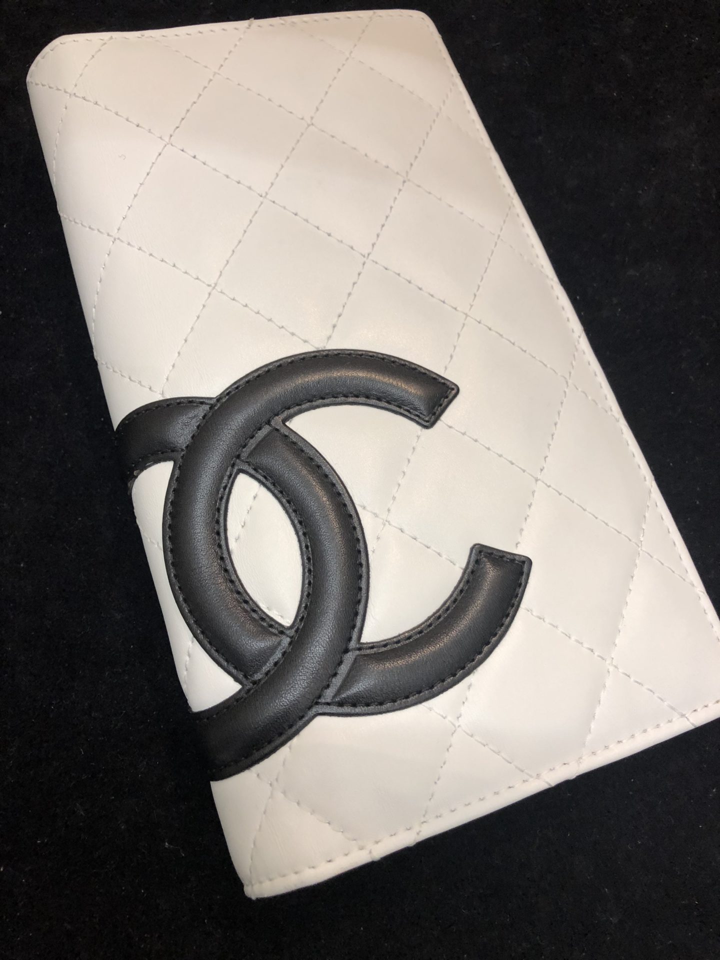 CHANEL カンボンライン　長財布