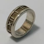 【販売】	ティファニー　アトラスリング　8号　SV925　シルバー 【質屋かんてい局亀有店 】葛飾区・足立区・墨田区・江戸川区・松戸市・北千住・東京都・千葉・埼玉・時計・腕時計・買取・質