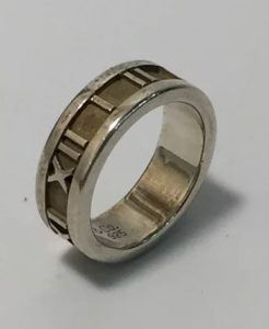 【販売】	ティファニー　アトラスリング　8号　SV925　シルバー 【質屋かんてい局亀有店 】葛飾区・足立区・墨田区・江戸川区・松戸市・北千住・東京都・千葉・埼玉・時計・腕時計・買取・質