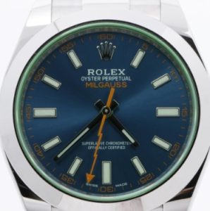 【質】ロレックス　ミルガウス　116400GV　の質預かり！【質屋かんてい局亀有店】葛飾区・足立区・東京都・千葉・埼玉