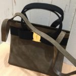 【買取】フェラガモ ヴァラリボン金具 スエード 2WAYバッグ　お売り頂きました【葛飾区高価買取No１宣言！】