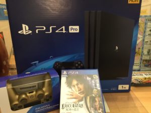 【質】PS4　Pro　をお預かり致しました！【質屋かんてい局亀有店 】葛飾区・足立区・墨田区・江戸川区・松戸市・北千住・東京都・千葉・埼玉・プレステ・ゲーム機・買取・質