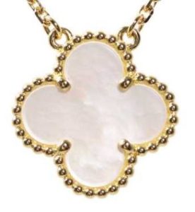 【買取】ヴァンクリーフ＆アーペル ヴィンテージ アルハンブラ マザーオブパール ネックレスの買取価格をお教えします。