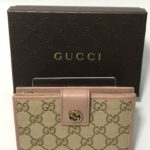 【商品案内】日本限定色❣ グッチのGGキャンバス ダブルホック財布💛【かんてい局亀有店】