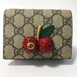 【販売実績】グッチ　チェリーモチーフ　コンパクトウォレット　【かんてい局亀有店】
