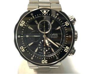 【販売実績】機能性に優れたオリス ORIS プロダイバー クロノグラフ　【かんてい局亀有店】
