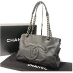 【販売実績】高級感漂うシャネルのキャビアスキンバッグ　【かんてい局亀有店】