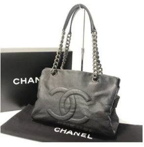 【販売実績】高級感漂うシャネルのキャビアスキンバッグ　【かんてい局亀有店】