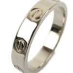 【質】カルティエ ラブリング WG サイズ12の質預かり価格をお教えします。【かんてい局亀有店】