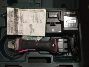 【質　電動工具】日立工機 14.4V 100mm充電式ディスクグラインダーを質預かり致しました！【かんてい局亀有店】葛飾区・足立区・江戸川区・松戸市