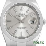 【質】ロレックス デイトジャスト41 Ref.126300 シルバー の質預かり価格をお教えします。【かんてい局亀有店】東京・千葉・葛飾区・足立区・江戸川区・松戸市・北千住