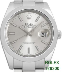 【質】ロレックス デイトジャスト41 Ref.126300 シルバー の質預かり価格をお教えします。【かんてい局亀有店】東京・千葉・葛飾区・足立区・江戸川区・松戸市・北千住