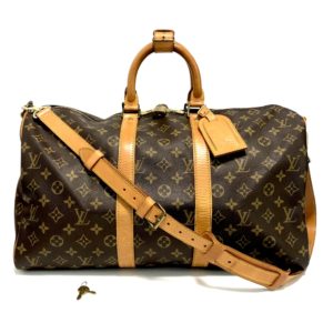 【買取】ルイヴィトン　人気のモノグラム　キーポル・バンドリエール45　Ｎ41418　国内旅行増加により需要が上がっています☆【かんてい局亀有店】葛飾区・足立区・松戸市