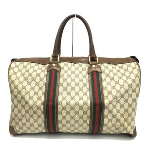 【買取】オールド グッチ(GUCCI) シェリーライン ボストンバッグをお買取りしました！【かんてい局亀有店】葛飾区・足立区・江戸川区・荒川区・松戸市