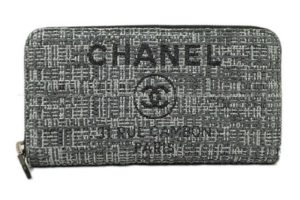 【買取 CHANEL】秋冬におすすめ シャネル ドーヴィル ラウンドファスナー長財布 A80056をお買取！ 【かんてい局亀有店】葛飾区・足立区・江戸川区・荒川区・松戸市
