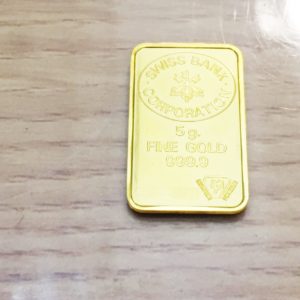 【買取】海外インゴット（スイスバンク）5ｇをお買取【かんてい局亀有店】葛飾区・足立区・江戸川区・荒川区・墨田区・松戸市・市川市・船橋市・八潮市・横浜市