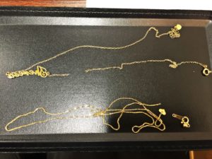 【質】切れているK18ネックレスをお預かりしました！【かんてい局亀有店】葛飾区・足立区・江戸川区・荒川区・松戸市・八潮市