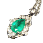 【質】PT900 エメラルドのネックレスを質預かりいたしました！【かんてい局亀有店 】葛飾区・足立区・墨田区・江戸川区・松戸市・横浜市