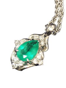 【質】PT900 エメラルドのネックレスを質預かりいたしました！【かんてい局亀有店 】葛飾区・足立区・墨田区・江戸川区・松戸市・横浜市