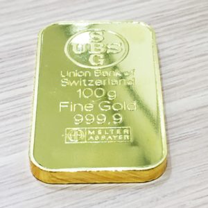 【買取】インゴット　UBS！　スイスバンク100ｇをお買取致しました！【かんてい局亀有店】葛飾区・足立区・江戸川区・荒川区・松戸市・八潮市・横浜市