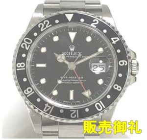 【販売実績】 ロレックス GMTマスター1 Ref.16700 黒をご購入頂きました【かんてい局亀有店】葛飾区・足立区・江戸川区・松戸市