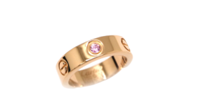 【質】Cartier カルティエ　 永遠の愛の象徴として人気のLOVEリング　PGの質預かり価格は【かんてい局亀有店】葛飾区・足立区・江戸川区・荒川区・松戸市