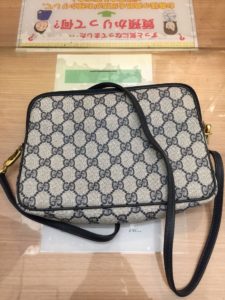 【買取】オールドグッチのポシェットをお買い取りいたしました 【かんてい局亀有店】葛飾区・足立区・江戸川区・荒川区・松戸市・八潮市
