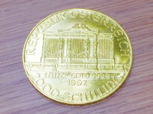 【買取】貴金属　ウィーン金貨 ハーモニー　1OZ金貨お買取致しました！【かんてい局亀有店】葛飾区・足立区・江戸川区・荒川区・松戸市・八潮市・横浜市
