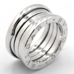 【質 貴金属】ブルガリの定番！ビーゼロワンリング K18WG をお預かりしました！【かんてい局亀有店】葛飾区・足立区・江戸川区・荒川区・墨田区・松戸市・八潮市・横浜市・融資