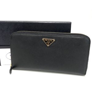 【買取】PRADA サフィアーノ ラウンドファスナーウォレット/1ML506 をお買取り致しました！【かんてい局亀有店】葛飾区・足立区・江戸川区・荒川区・松戸市・八潮市