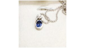 【質】K18WG　サファイヤ　ネックレスを質預かり致しました！【かんてい局亀有店】葛飾区・足立区・江戸川区・荒川区・墨田区・松戸市・八潮市・横浜市