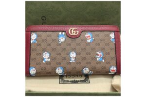 【買取】ドラえもん×グッチ　ジップアラウンドウォレット　6477　をお買取り致しました！【かんてい局亀有店】葛飾区・足立区・江戸川区・荒川区・墨田区・松戸市・八潮市・横浜市
