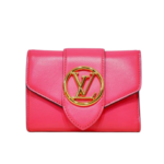 【質】 ルイヴィトン　ポルトフォイユ LV ポンヌフ コンパクト ピンク M69177 を質預かり致しました！【かんてい局亀有店】葛飾区・足立区・江戸川区・荒川区・墨田区・松戸市・市川市・船橋市・八潮市・横浜市
