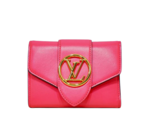 【質】 ルイヴィトン　ポルトフォイユ LV ポンヌフ コンパクト ピンク M69177 を質預かり致しました！【かんてい局亀有店】葛飾区・足立区・江戸川区・荒川区・墨田区・松戸市・市川市・船橋市・八潮市・横浜市