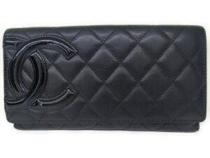 【質】シャネル☆カンボンライン長財布を質預かりしました【かんてい局亀有店】葛飾区・足立区・江戸川区・荒川区・墨田区・松戸市・八潮市・横浜市　