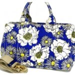 【買取】プラダの人気ハンドバッグ・カナパMMを高価買取！爽やかな花柄がキュートなアイテム【かんてい局亀有店】葛飾区・足立区・江戸川区・荒川区・墨田区・松戸市・市川市・船橋市・八潮市・横浜市