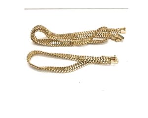 【質】質預かりの定番！（貴金属）K18ネックレス＆ブレスレットを質預かりさせて頂きました！Pawn Shop【かんてい局亀有店】葛飾区・足立区・江戸川区・荒川区・墨田区・松戸市・市川市・船橋市・八潮市・横浜市