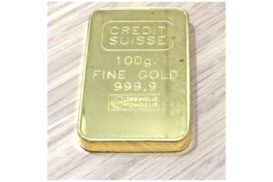 【質】インゴットで融資！CREDIT SUISS（クレディ・スイス）を質預かり致しました！Pawn Shop【かんてい局亀有店】葛飾区・足立区・江戸川区・荒川区・墨田区・松戸市・市川市・船橋市・八潮市・横浜市