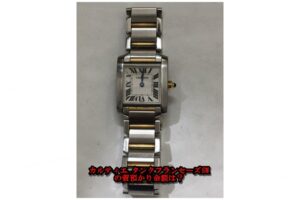 【質】カルティエ タンクフランセーズSM SS×YGをお預かりしました！PawnShop【質屋かんてい局亀有店】葛飾区・足立区・江戸川区・荒川区・墨田区・松戸市・市川市・船橋市・八潮市・横浜市