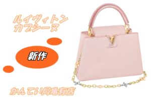 ルイヴィトン☆大人気のカプシーヌに新作が仲間入り！【質屋かんてい局亀有店】葛飾区・足立区・江戸川区・荒川区・墨田区・松戸市・市川市・船橋市・八潮市・横浜市