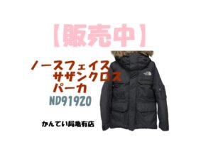 【販売】**極寒を制する**ノースフェイス・サザンクロスパーカ（ND91920）徹底レビュー！アンタークティカとの違いは？